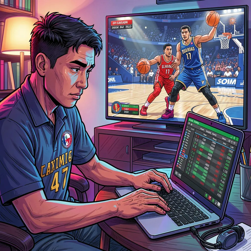 Tiwalang live casino dealer mula sa Pilipinas na nakatayo sa mesa ng roleta na may magiliw na kilos sa loob ng tunay na kapaligiran ng casino ng PH8585 PH8585 – Maglagay ng mga live na taya sa basketball online sa Pilipinas